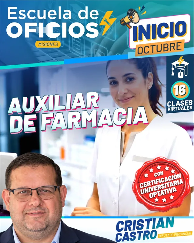 Curso Auxiliar de Farmacia