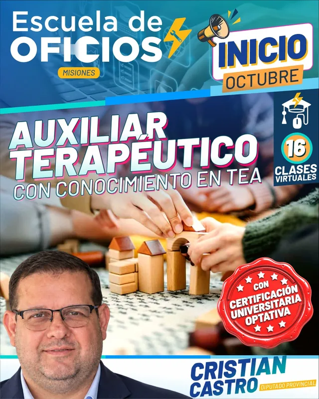 Curso Auxiliar Terapéutico en TEA